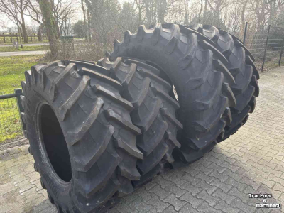 Wheels, Tyres, Rims & Dual spacers Trelleborg 650/65R38 en 540/65R28 TM800 Nieuw