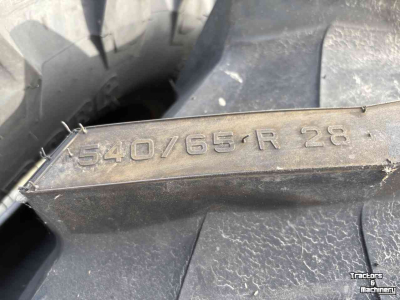 Wheels, Tyres, Rims & Dual spacers Trelleborg 650/65R38 en 540/65R28 TM800 Nieuw