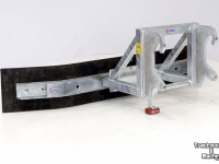Rubber yard scraper Qmac 180 SCHUIF VAST PAUS