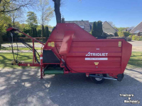 Silage-block distribution wagon Trioliet Multifeed blokkenwagen