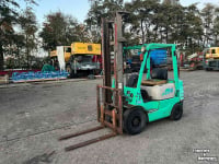 Forklift Mitsubishi KFG 15 heftruck benzine gebruikt