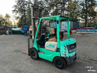 Forklift Mitsubishi KFG 15 heftruck benzine gebruikt