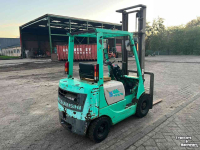 Forklift Mitsubishi KFG 15 heftruck benzine gebruikt