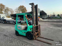 Forklift Mitsubishi KFG 15 heftruck benzine gebruikt