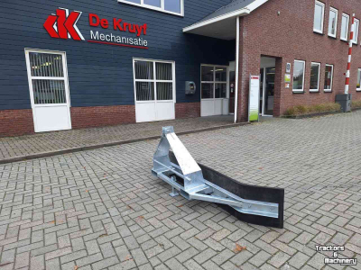 Rubber yard scraper  Rubberschuif 2,55 m / Modderschuif / Wegenschuif