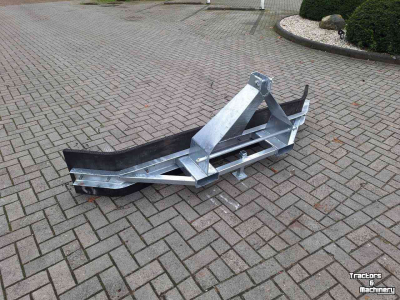 Rubber yard scraper  Rubberschuif 2,55 m / Modderschuif / Wegenschuif