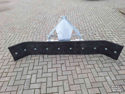 Rubber yard scraper  Rubberschuif 2,55 m / Modderschuif / Wegenschuif