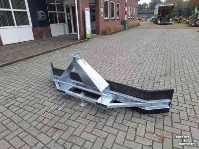 Rubber yard scraper  Rubberschuif 2,55 m / Modderschuif / Wegenschuif