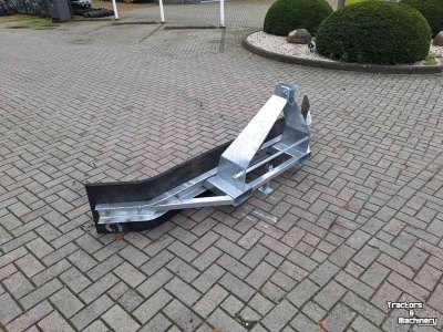 Rubber yard scraper  Rubberschuif 2,55 m / Modderschuif / Wegenschuif