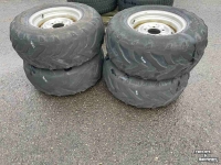 Wheels, Tyres, Rims & Dual spacers  Sun.F 25X10-12 set banden