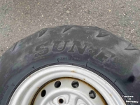 Wheels, Tyres, Rims & Dual spacers  Sun.F 25X10-12 set banden