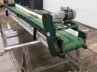 Conveyor  3700X400 MM TRANSPORTBAND VLAKKE BAND FLAT BELT CONVEYOR BELT FLACHBAND FÖRDERBAND