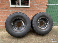 Wheels, Tyres, Rims & Dual spacers Dunlop 405/70 R20