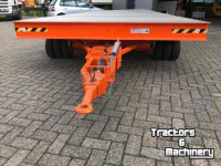 Low loader / Semi trailer AGM 18 tons industrie aanhanger