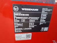 Wheelloader Weidemann 1260LP
