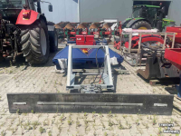 Rubber yard scraper Qmac 300 hydr schuinstelling +hoek  JCB en paletvork