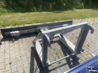 Rubber yard scraper Qmac 300 hydr schuinstelling +hoek  JCB en paletvork