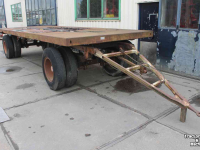 Agricultural wagon DAF Landbouwwagen balenwagen aanhanger aanhangwagen