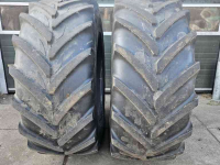 Wheels, Tyres, Rims & Dual spacers Michelin 710/60R42, Xeobib 30 mm!