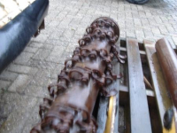 Diverse used spare-parts  herder 1,30 klepelas