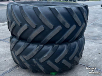 Wheels, Tyres, Rims & Dual spacers Michelin 2x Mach X BiB 710/70R38 Banden