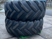 Wheels, Tyres, Rims & Dual spacers Michelin 2x Mach X BiB 710/70R38 Banden