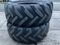 Wheels, Tyres, Rims & Dual spacers Michelin 2x Mach X BiB 710/70R38 Banden