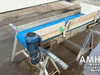 Conveyor  1890X520 TRANSPORTBAND VLAKKE BAND FLAT BELT CONVEYOR BELT FLACHBAND FÖRDERBAND