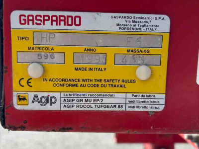 Inter-row cultivator Gaspardo HP F6