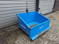 Tractor tipping boxes Saphir TL 120 breedte 1,20 meter grondbak trekkerbak transportbak kipbak kiepbak kipperbak tractorbak
