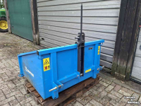Tractor tipping boxes Saphir TL 120 breedte 1,20 meter grondbak trekkerbak transportbak kipbak kiepbak kipperbak tractorbak