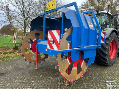 Rotary Ditcher Zibo sf-03  Tandem