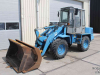 Wheelloader Zettelmeyer ZL602 shovel wiellader met bak, palletvork en puinriek Deutz motor