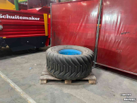 Wheels, Tyres, Rims & Dual spacers BKT 550/60-22.5