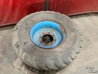 Wheels, Tyres, Rims & Dual spacers BKT 550/60-22.5