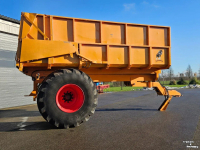 Dumptrailer Veenhuis 12000 Enkelas landbouwkipper