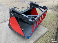 Loading buckets  Dichte bak 140 cm mestgreep