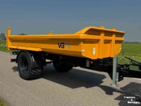 Dumptrailer VGM VGM Whitney 6 bakkenwagen / kipper midejo