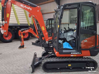 Mini-Excavator Kubota KX027-4HI, minigraver, minikraan, BJ2025, 2stuks, Nieuw!