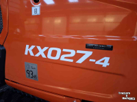 Mini-Excavator Kubota KX027-4HI, minigraver, minikraan, BJ2025, 2stuks, Nieuw!