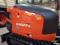 Mini-Excavator Kubota KX027-4HI, minigraver, minikraan, BJ2025, 2stuks, Nieuw!