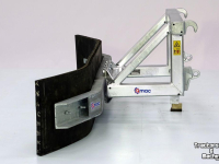 Rubber yard scraper Qmac 210 SCHUIF VAST EURO