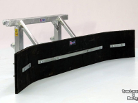 Rubber yard scraper Qmac 210 SCHUIF VAST EURO