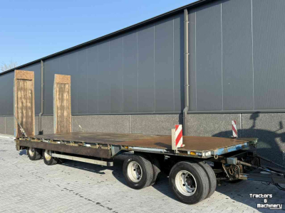 Low loader / Semi trailer Nooteboom 4-asser Nooteboom dieplader
