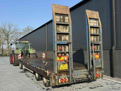 Low loader / Semi trailer Nooteboom 4-asser Nooteboom dieplader