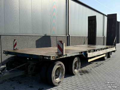 Low loader / Semi trailer Nooteboom 4-asser Nooteboom dieplader