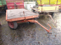 Agricultural wagon Miedema 2x landbouwagen