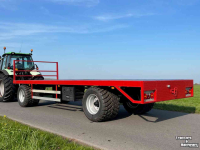 Agricultural wagon Midejo Balenwagen / landbouwwagen / balenkar, aanhanger, lengte:   6,5, 7,5, 8,5 Midejo