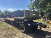 Low loader / Semi trailer  Oplegger 13 meter lang incl dolly