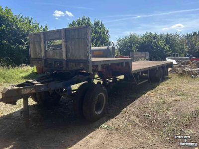 Low loader / Semi trailer  Oplegger 13 meter lang incl dolly
